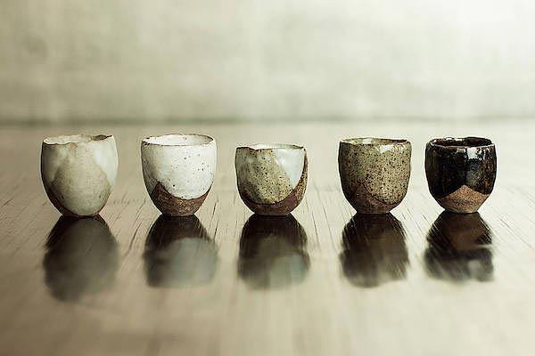 Stunning sake cups