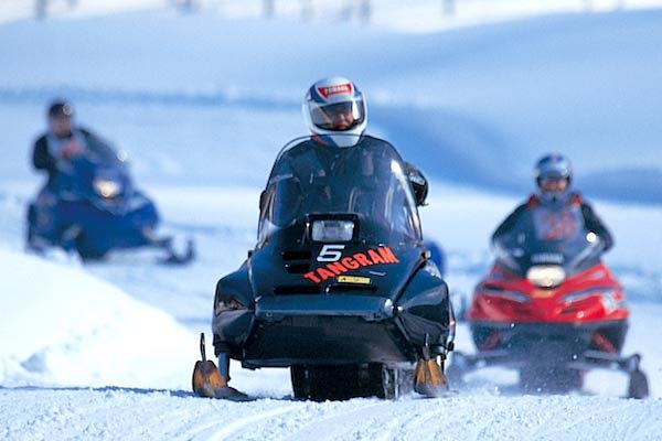 Hoon around on Snowmobiles and get your licence.